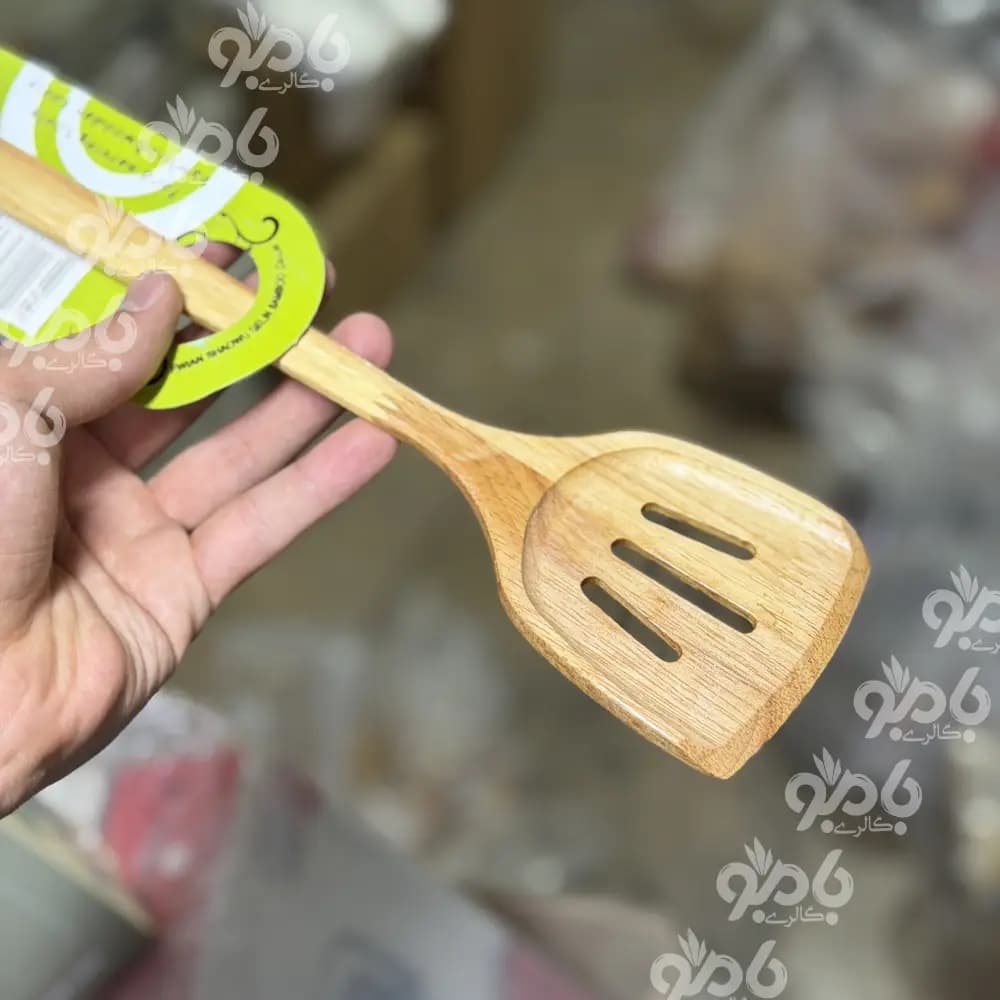کفگیر چوبی رابر کلاسیک sp25 — تصویر ۲