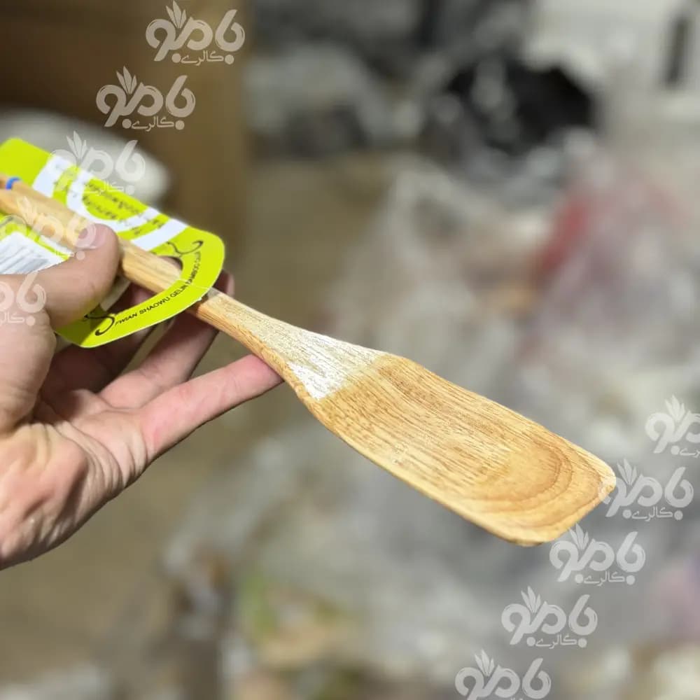 کفگیر چوبی رابر کلاسیک Sp01 — تصویر ۲