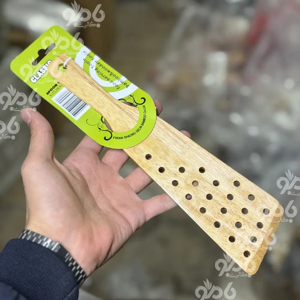 کفگیر چوبی رابر کلاسیک Sp13