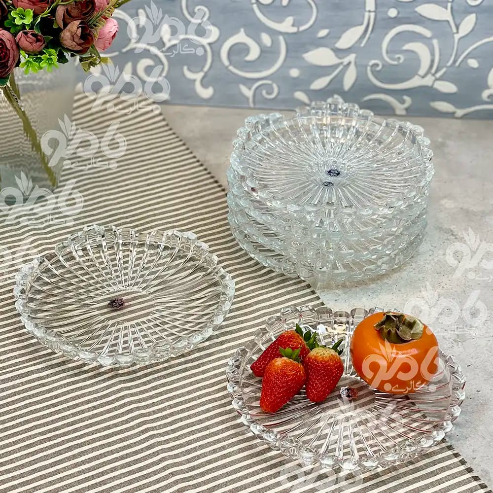 پیش دستی 6عددی شیشه ای برلین — تصویر ۲
