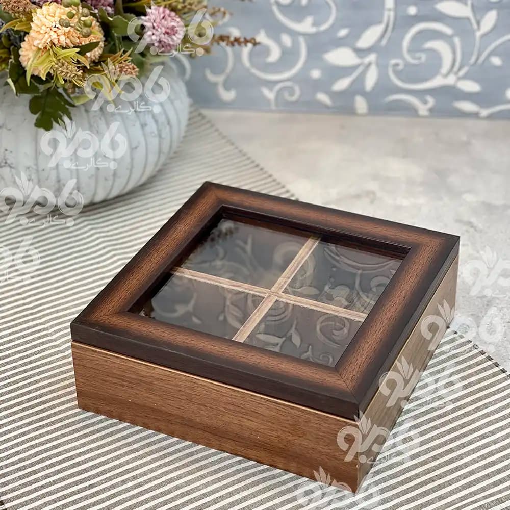 تیبگ چوبی 4خانه مربع رایکا 21*21