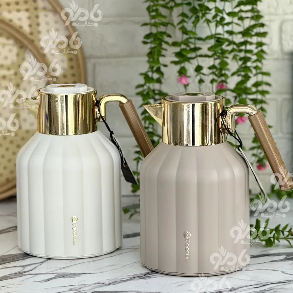 فلاسک دسته چوبی فینیک 1 لیتر 184