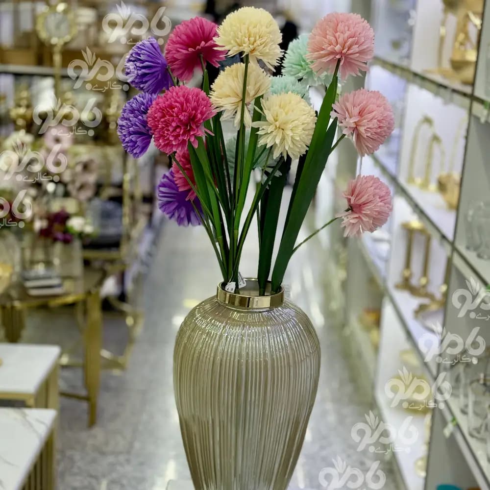 گل بلند.شاخه داوودی 3گل 7005
