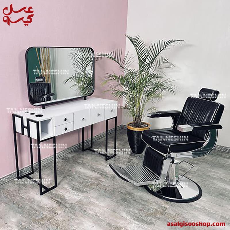 آینه و کنسول آرایشگاهی مدل 9023|کد1881 — تصویر ۳