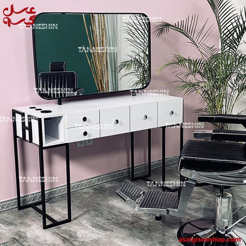 آینه و کنسول آرایشگاهی مدل 9023|کد1881 — تصویر ۲