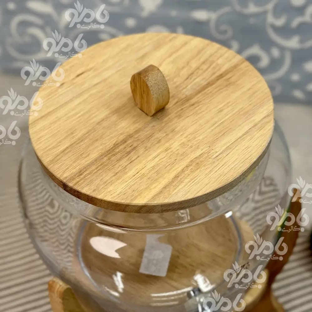 کلمن 1طبقه Z چوب جدید شیشه ای اولگا ساده — تصویر ۳