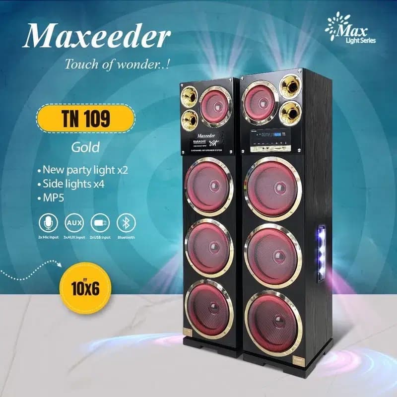 پخش کننده خانگی مکسیدر مدل TN-109 — تصویر ۲