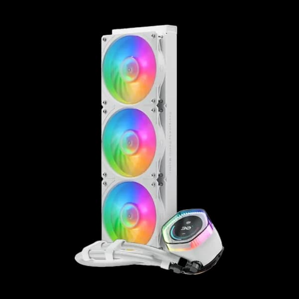 خنک کننده مایع پردازنده کولر مستر مدل MasterLiquid ML360 ION White — تصویر ۳