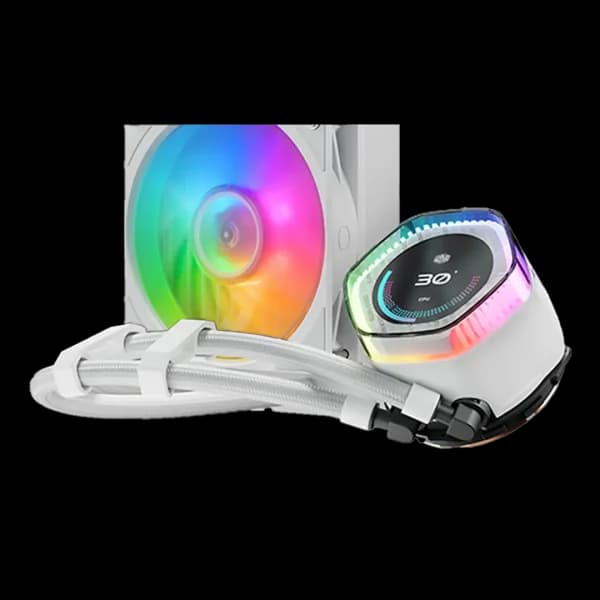 خنک کننده مایع پردازنده کولر مستر مدل MasterLiquid ML360 ION White — تصویر ۲