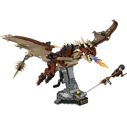 لگو high copy هری پاتر مدل اژدهای شاخدار Hungarian Horntail Dragon ۷۶۴۰۶ — تصویر ۸