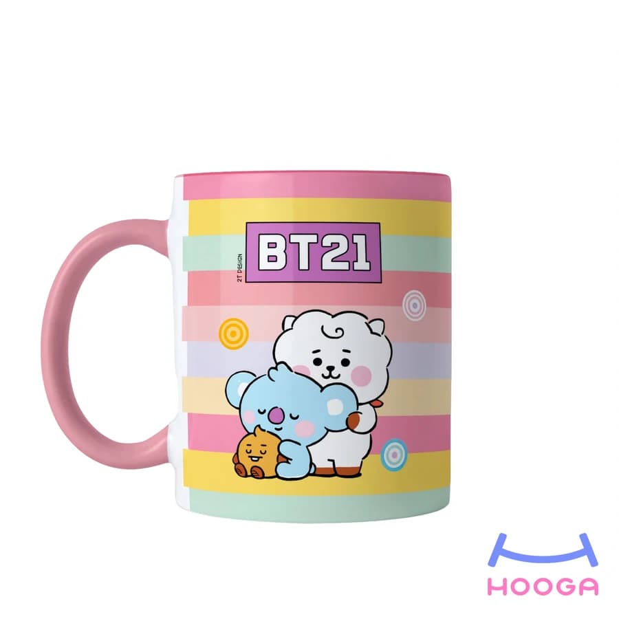 ماگ طرح BT21 — تصویر ۲