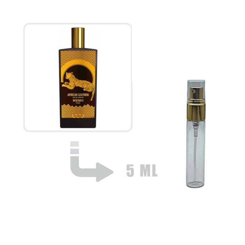 دکانت عطر ادکلن ممو پاریس آفریکن لدر مردانه و زنانه 5 میل اصلی | Memo Paris African Leather 5ml