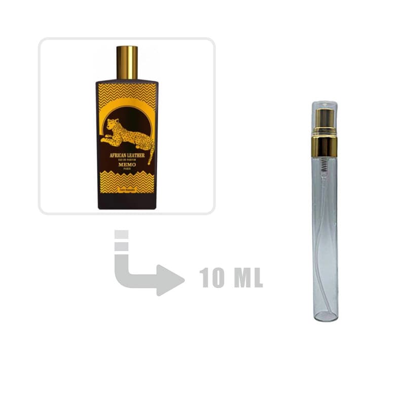 دکانت عطر ادکلن ممو پاریس آفریکن لدر مردانه و زنانه 10 میل اصلی | Memo Paris African Leather 10ml