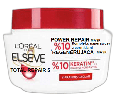 لورآل ماسک مو تقویت کننده موی آسیب دیده ۳۰۰ میل TOTAL REPAIR 5