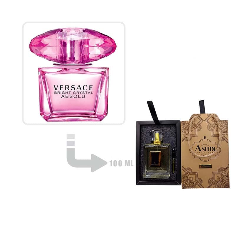 عطر ادکلن ورساچه برایت کریستال ابسولو زنانه 100 میل اشدی | Versace Bright Crystal Absolu for Woman Ashdi 100ml