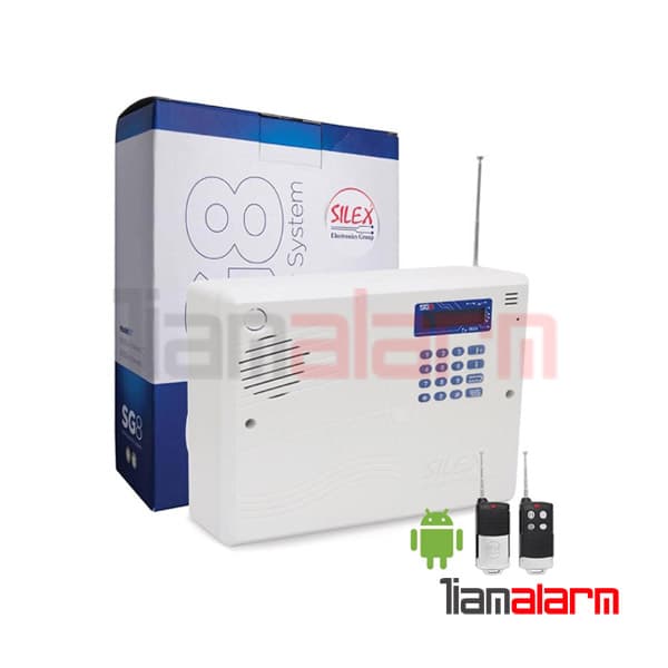 دزدگیر اماکن سیم کارتی و خط ثابت سایلکس SG8-805S