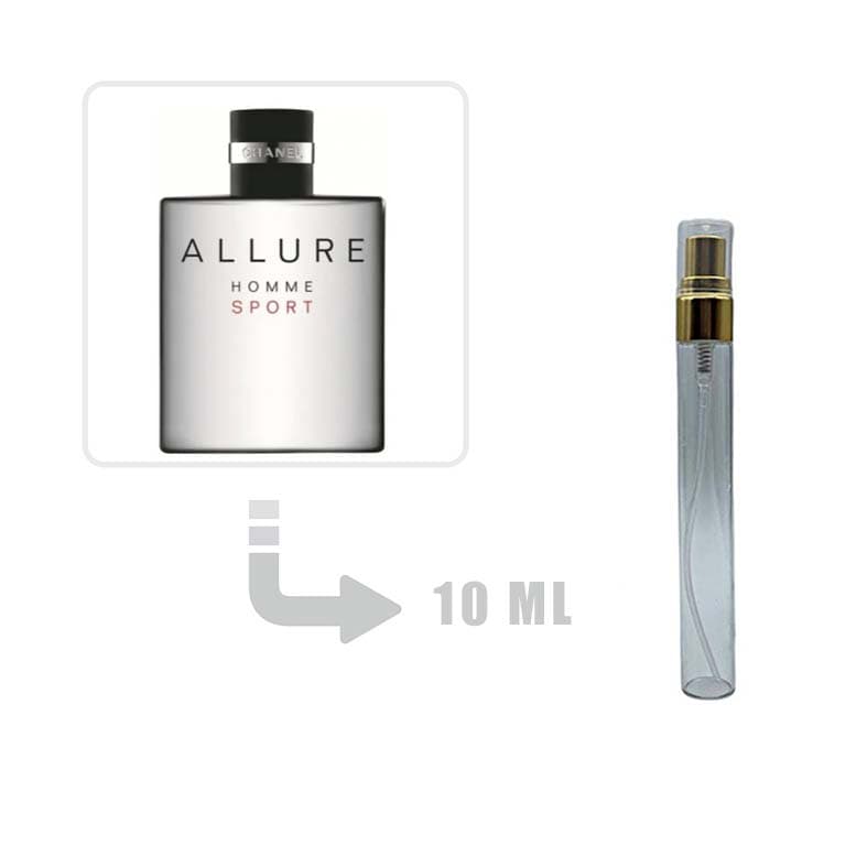دکانت عطر ادکلن شنل الور هوم اسپرت مردانه 10 میل اصلی | Chanel Allure Homme Sport for Men 10ml