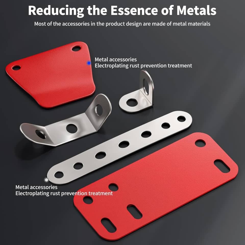 ساختنی 133تکه ناب سل مدل ماشین فلزی 133 قطعه METAL CONSTRUCTION SET NO.868-1 — تصویر ۴