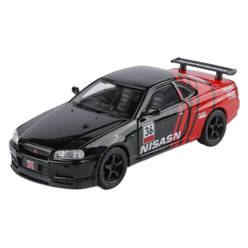ماکت ماشین ناب سل مدل NISSAN SKYLINE GTR-R34 کد NAB001 — تصویر ۵
