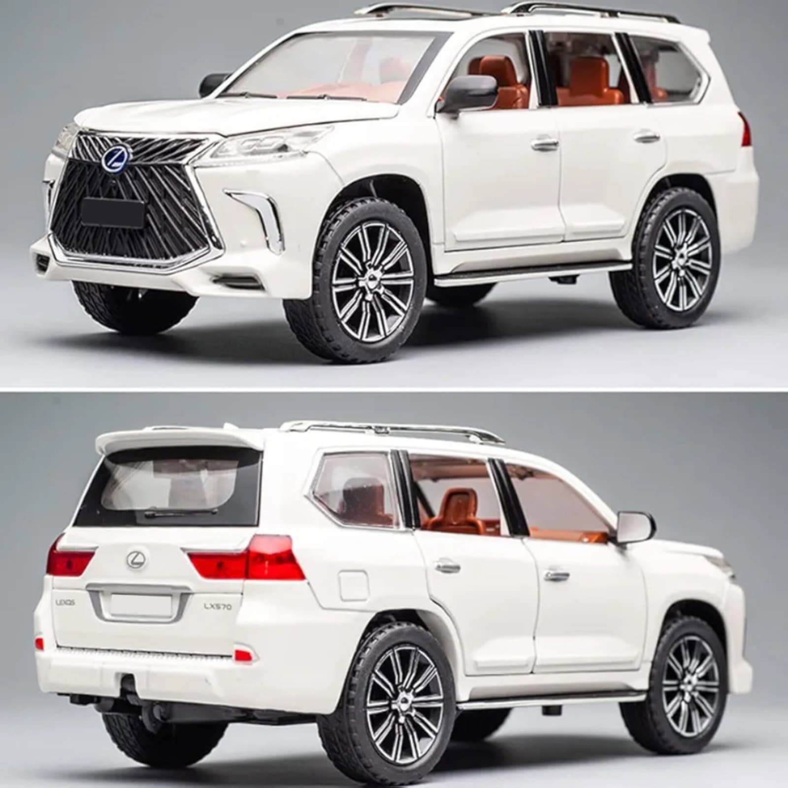 ماکت ماشین ناب سل مدل لکسوس lx570 دودزا به همراه جاسوییچی — تصویر ۴