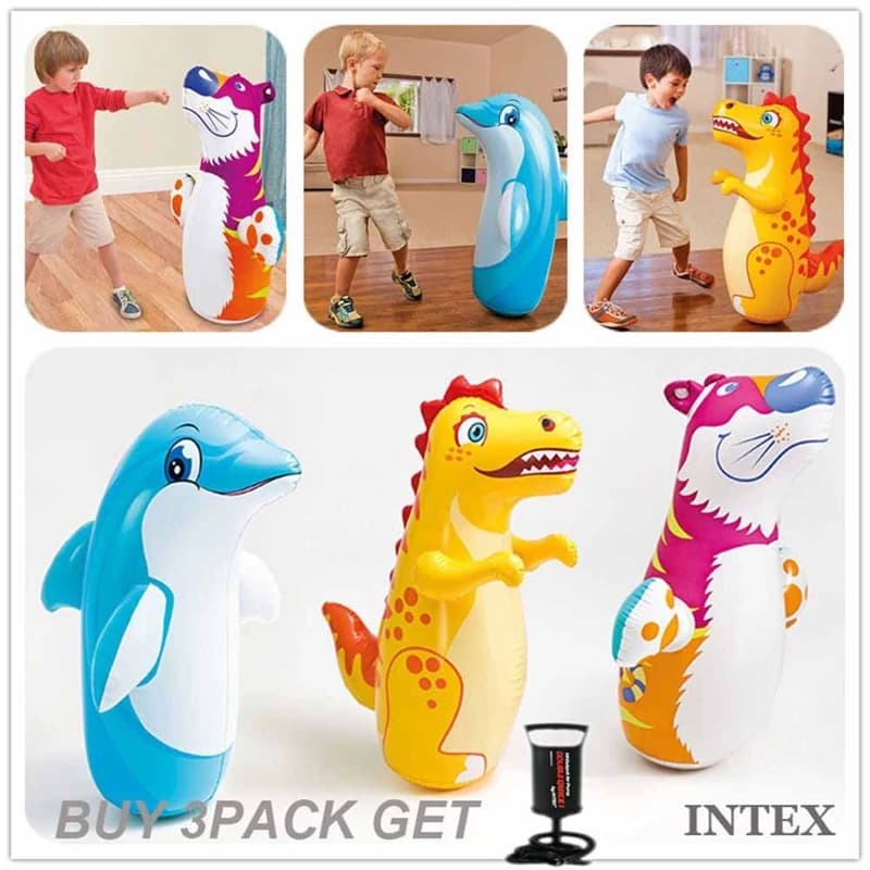 کیسه بکس بادی Intex مدل دلفین 44670 — تصویر ۳