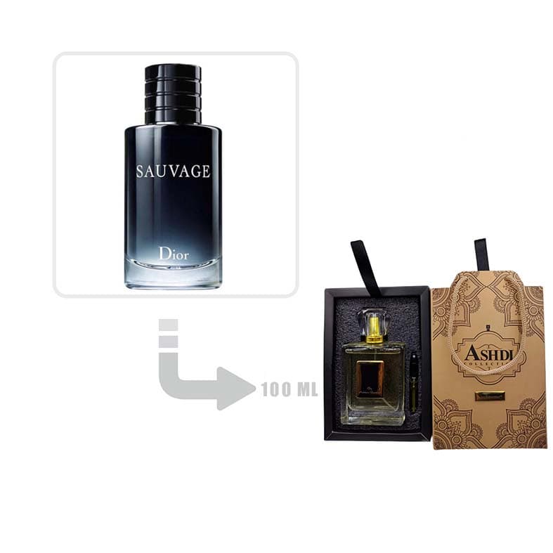 عطر ادکلن دیور ساواج مردانه 100 میل اشدی | Dior Sauvage for Men Ashdi 100ml
