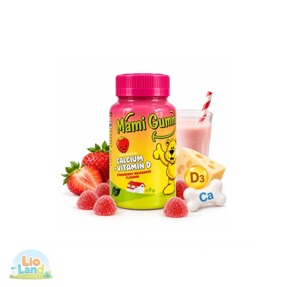 پاستیل کلسیم و ویتامین D3 مامی گامی Mami Gummy