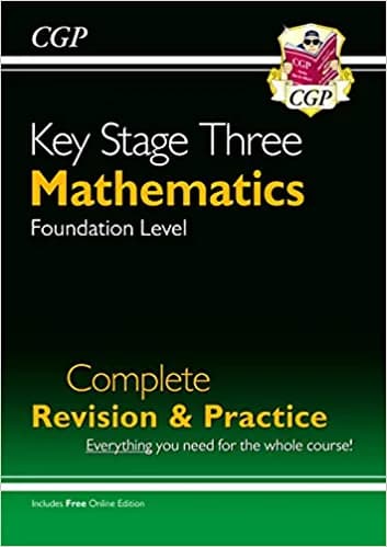 کتاب New KS3 Maths Complete Study & Practice – Foundation (with O (CGP KS3 Maths)