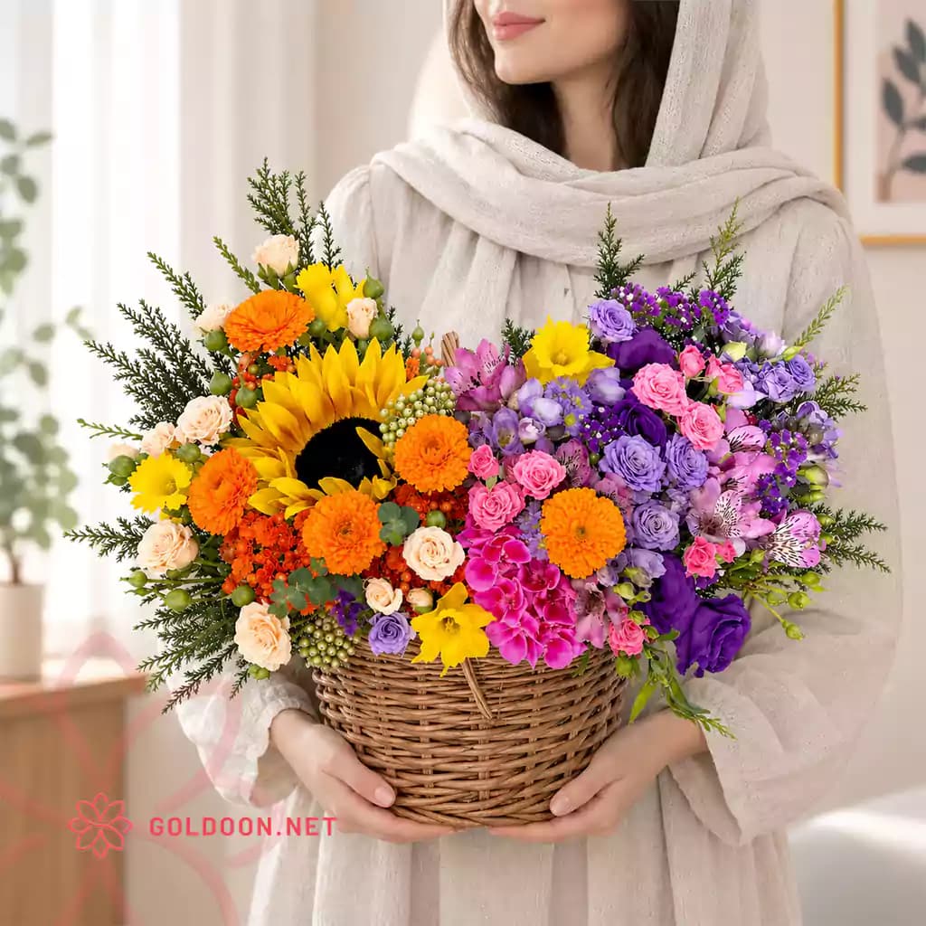 سبد گل کد 002 — تصویر ۳