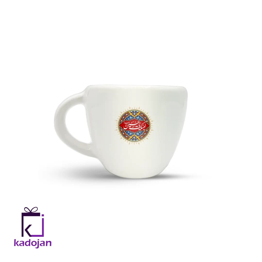 ماگ مذهبی طرح لبیک یاحسین کد 2009