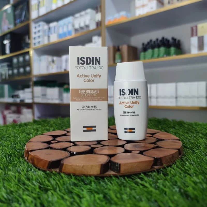 ضدآفتاب اکتیو یونیفای رنگی ایزدین SPF50 — تصویر ۳