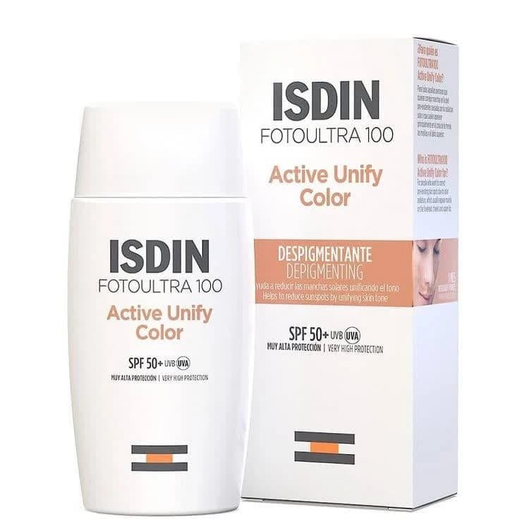 ضدآفتاب اکتیو یونیفای رنگی ایزدین SPF50