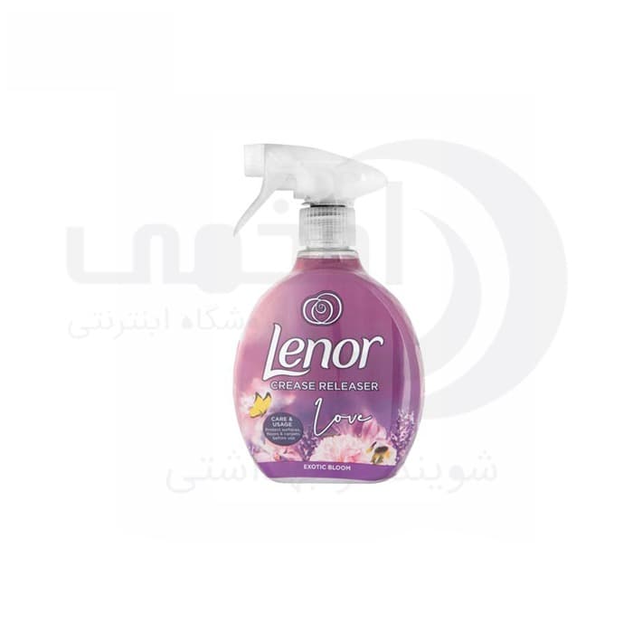 اسپری ضد چروک و خوشبو کننده لباس لنور lenor حجم 500میل
