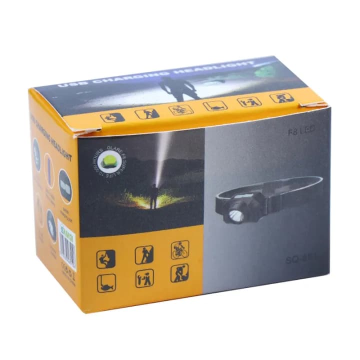 چراغ قوه پیشانی شارژی هدلایت مدل SQ-851 — تصویر ۲
