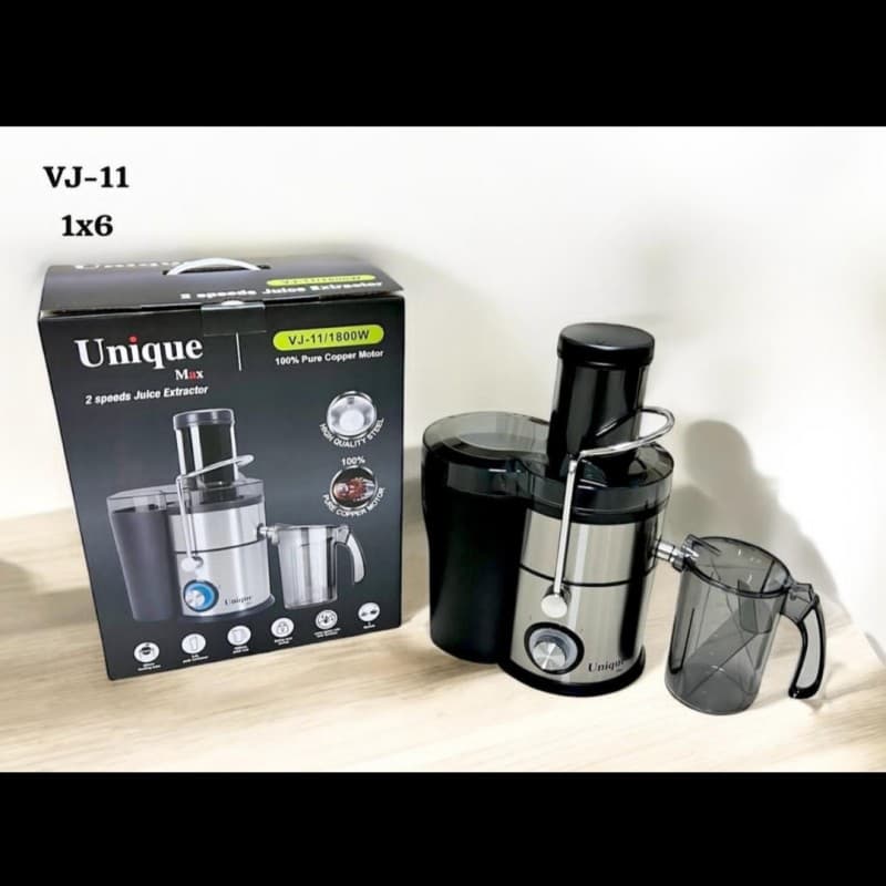 آبمیوه گیر تک کاره یونیک مدل VJ-11 — تصویر ۲