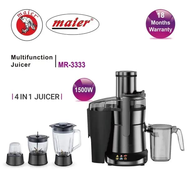 ابمیوه گیر 4 کاره مایر مدل MR-3333