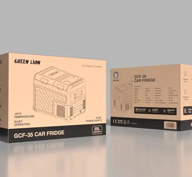 یخچال ماشین گرین لاین مدل GCF_35 — تصویر ۵