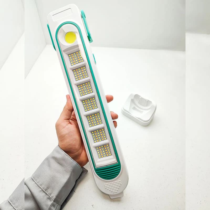 چراغ اضطراری سولار مدل ZB-S103 — تصویر ۳