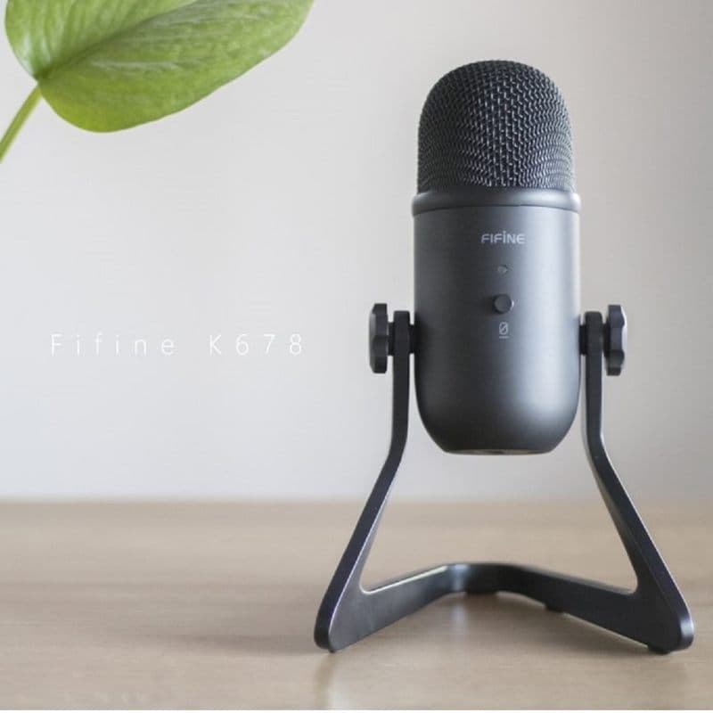 میکروفون یو اس بی فای فاین مدل K678 — تصویر ۴