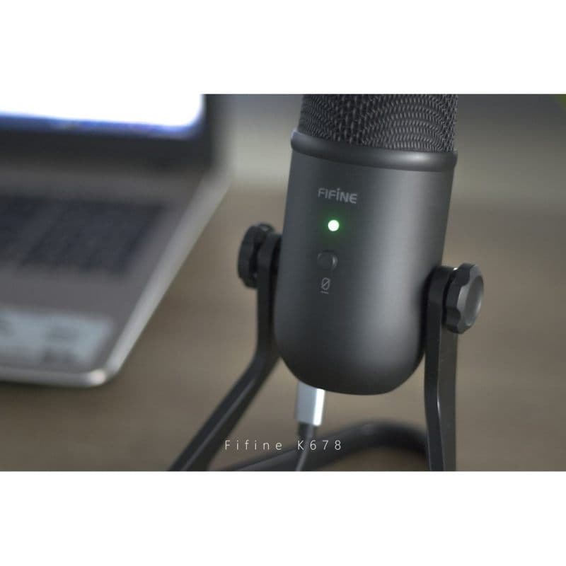 میکروفون یو اس بی فای فاین مدل K678 — تصویر ۷