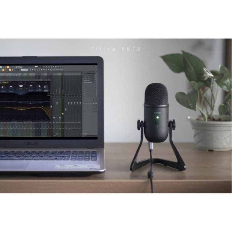 میکروفون یو اس بی فای فاین مدل K678 — تصویر ۵