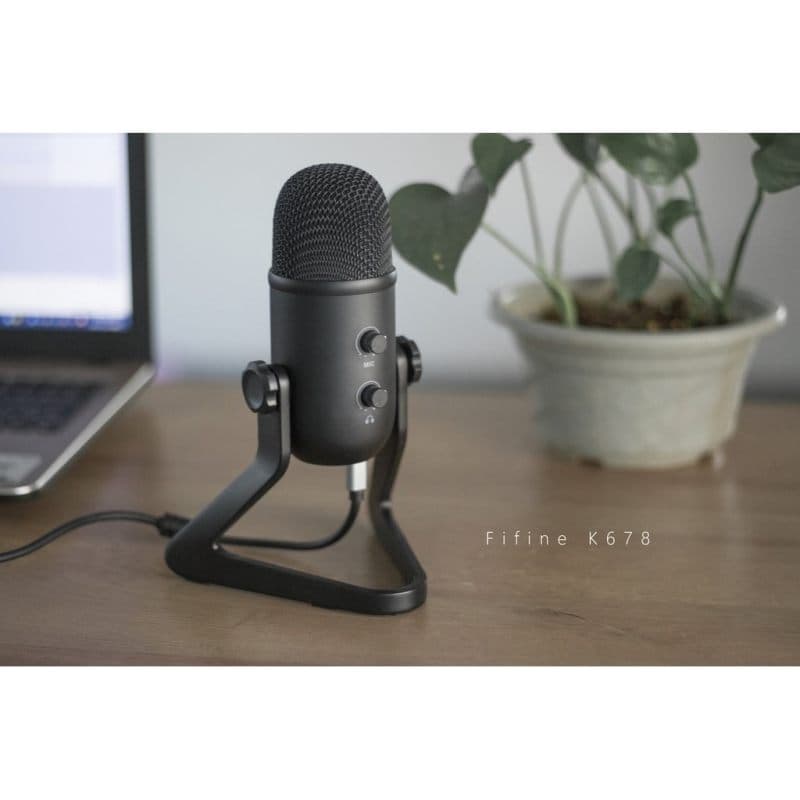 میکروفون یو اس بی فای فاین مدل K678 — تصویر ۶