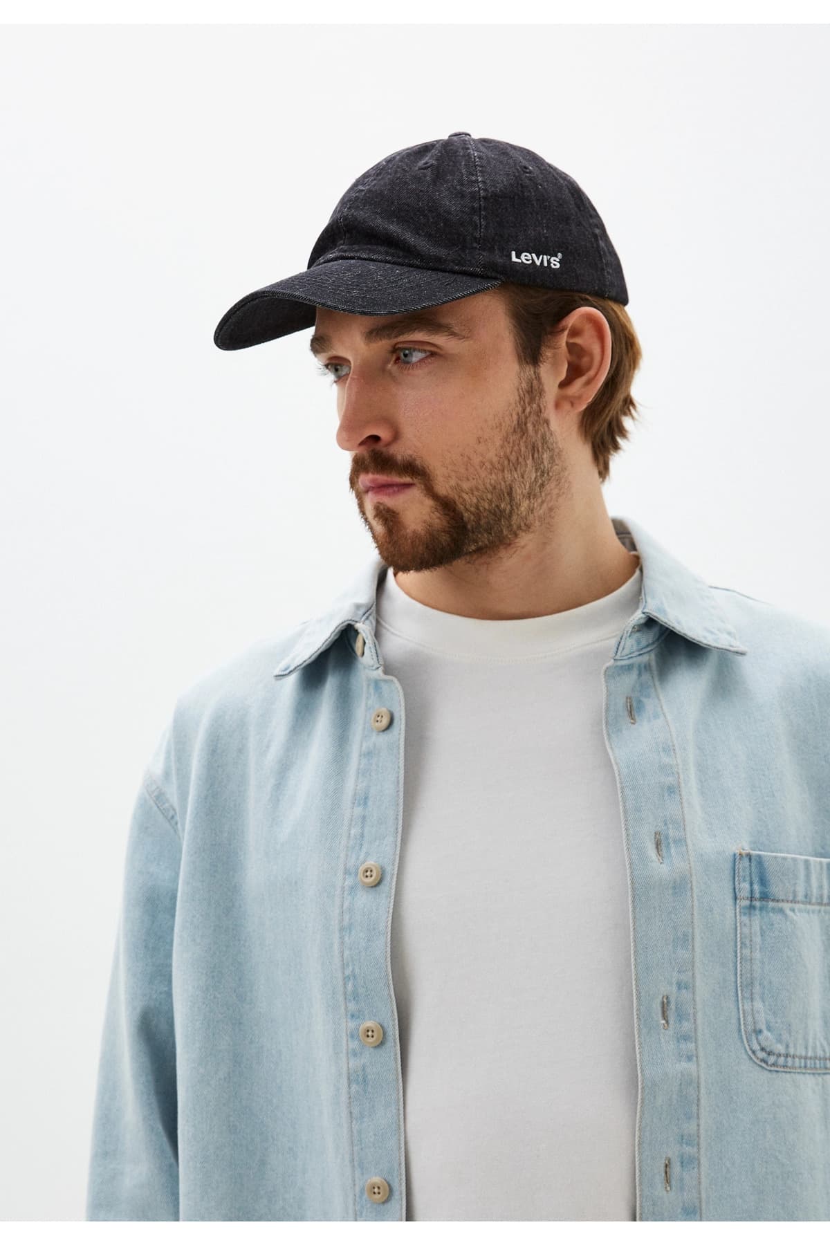 کلاه لیوایز مردانه پنبه ای مشکی | Levi’s D7589-0005