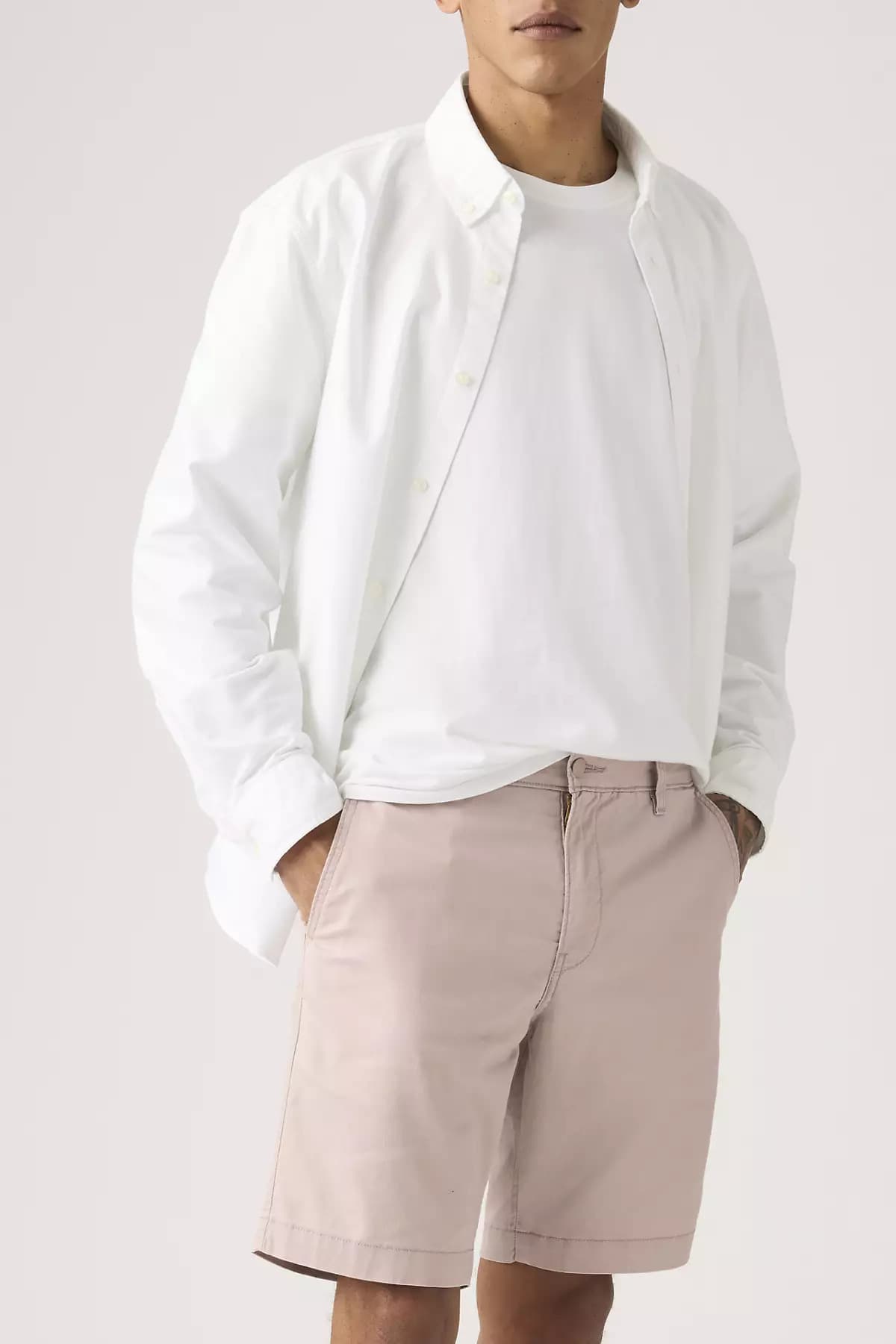 شلوارک برمودا لیوایز مردانه پاموک صورتی رنگارنگ Regular/رگولار فاق نرمال | Levi’s 17202-0089 IN