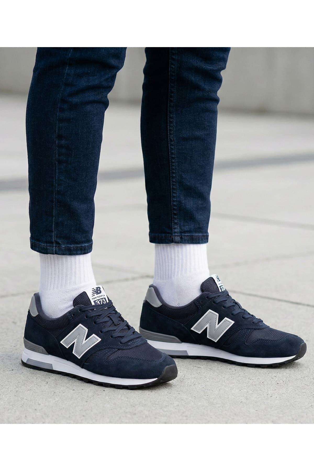 کفش اسنیکر نیو بالانس مردانه منسوجات آبی سرمه ای راسته اسپرت | New Balance TYCCLNEZHN170910986171359 VN