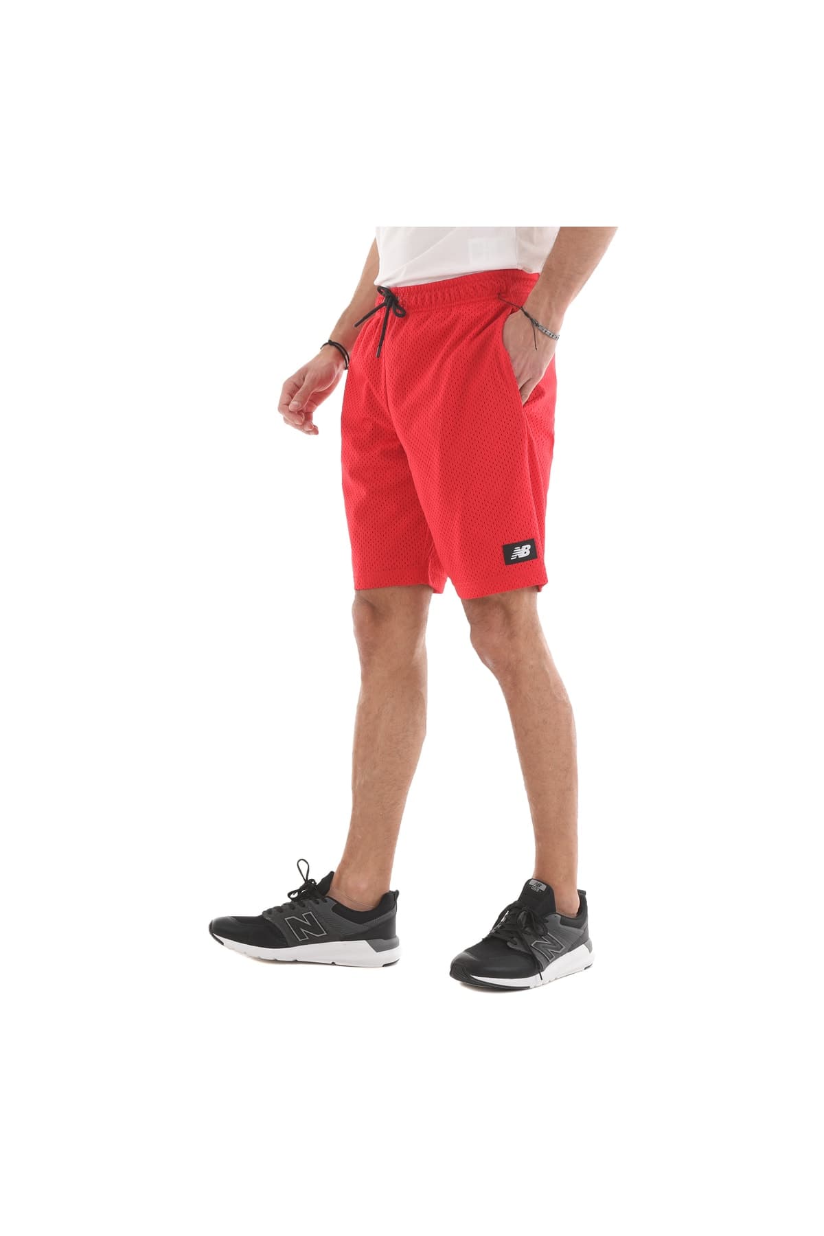 شلوارک برمودا نیو بالانس مردانه قرمز راسته Regular/رگولار فاق نرمال Relaxed/ریلکس Daily/روزانه | New Balance TYC00439084832 TR — تصویر ۳