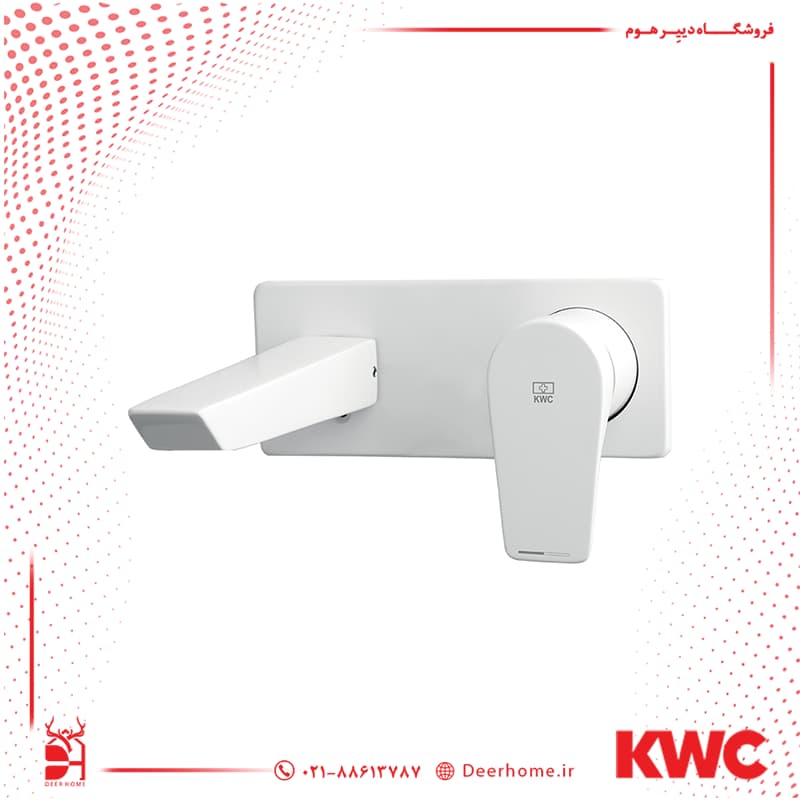 شیر روشویی توکار KWC مدل ورونا تیپ 1 یونیورسال — تصویر ۲