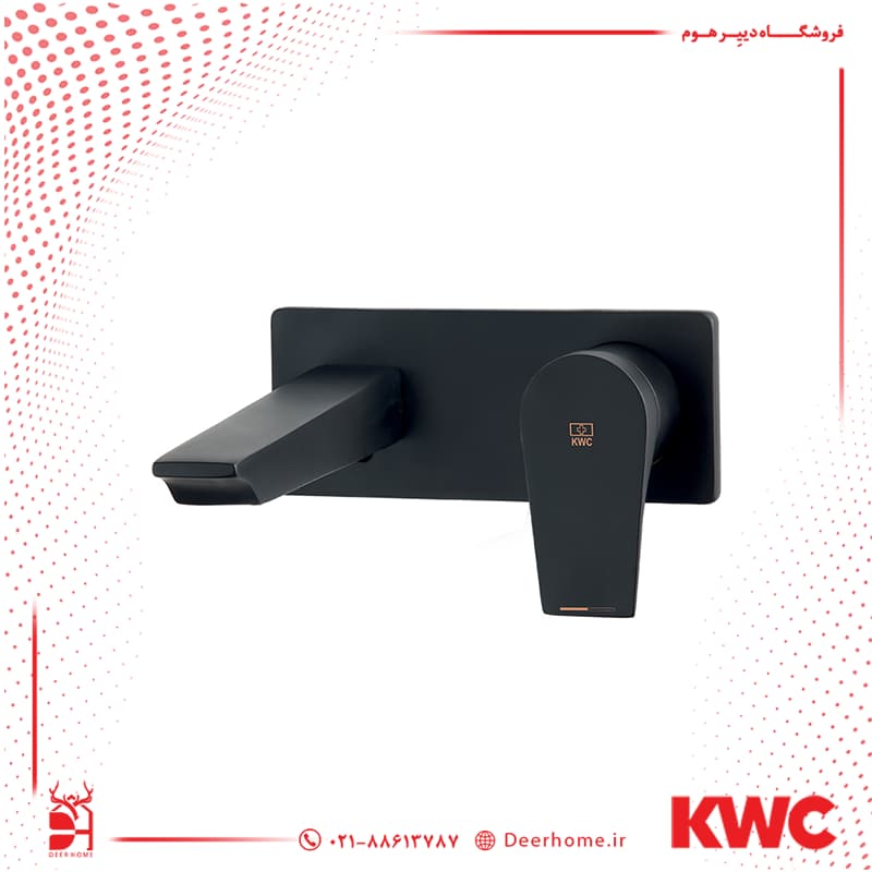 شیر روشویی توکار KWC مدل ورونا تیپ 1 یونیورسال — تصویر ۳