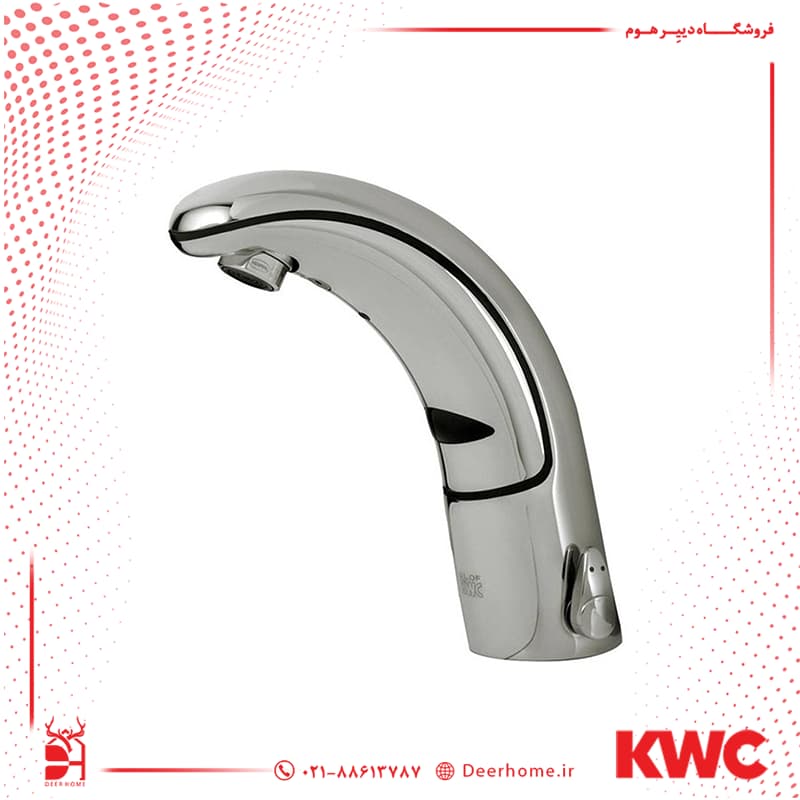 شیر روشویی هوشمند KWC مدل ایکوا (برق و باتری)