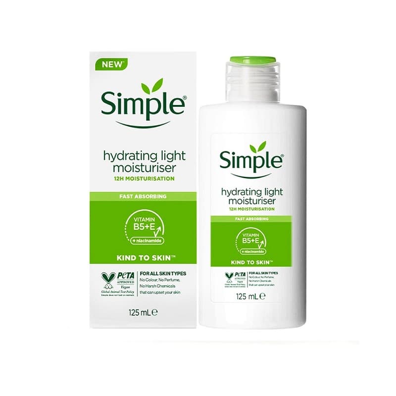 مرطوب کننده لایت سیمپل hydrating light moisturiser